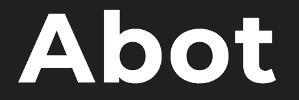 Abot Bot name logo