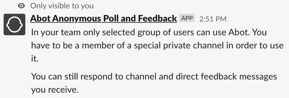 You can limit anonymous communication for a group of users.